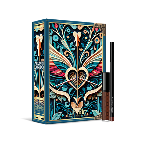 Euphidra Cofanetto Natale "Arco di Cupido" Matita Labbra e Rossetto Liquido
Confezione 2 Pezzi

Cofanetto contenente il rossetto liquido Diva e la matita labbra Les Fleurs D’hiver, è un set elegante e perfetto per ottenere labbra definite, voluminose e a lunga tenuta