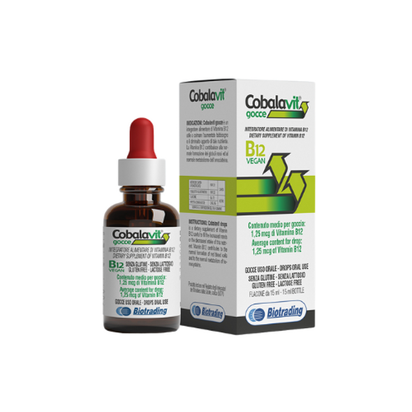 Biotrading -  Cobalavit Gocce Integratore Vitamina B12 Confezione 15 Ml
