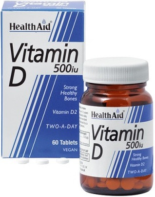 HealthAid - Vitamina D 500 IU Confezione 60 Compresse