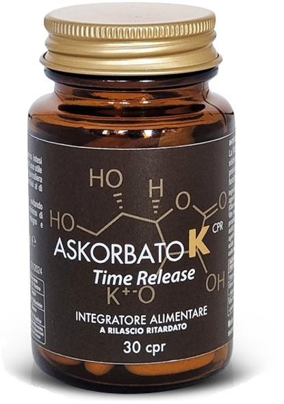 Askorbato K Time Release Integratore Sistema Immunitario Confezione 30 Compresse