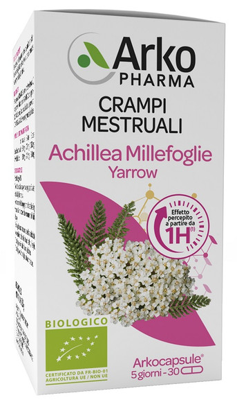 Arkopharma Crampi Mestruali Achillea Millefoglie Confezione 30 Capsule