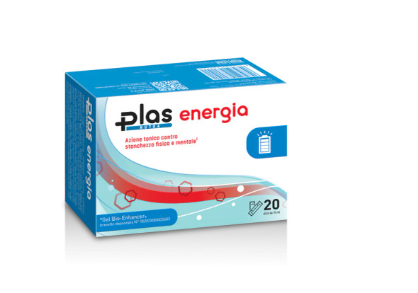 Plas - Energia Integratore Stanchezza Fisica e Mentale Confezione 20 Stick