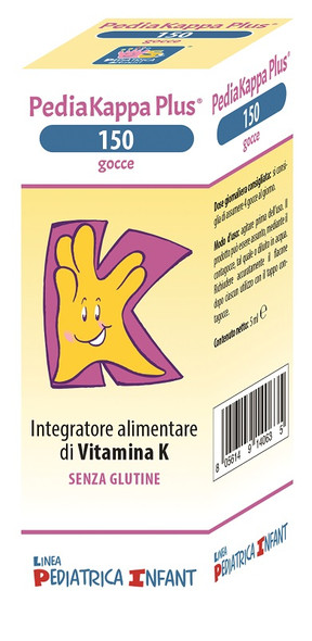 Pediatrica PediaKappa Plus 150 Integratore di Vitamina K1 Gocce Confezione 5 Ml