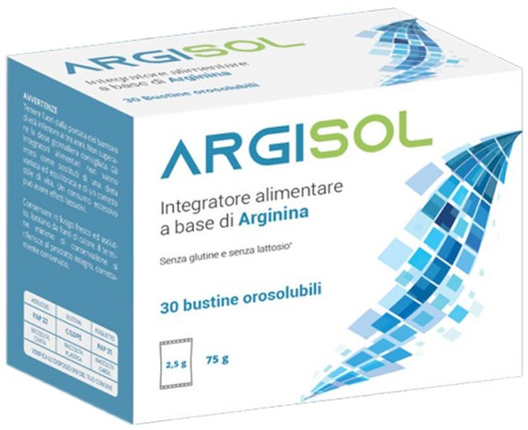 Argisol Integratore Alimentare con Arginina  Confezione 30 Bustine Argisol Integratore Alimentare con Arginina  Confezione 30 Bustine