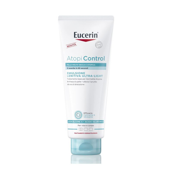 Eucerin - Atopi Control Emulsione Lenitiva Ultra Light Viso E Corpo Pelle Secca E Atopica Confezione 400 Ml