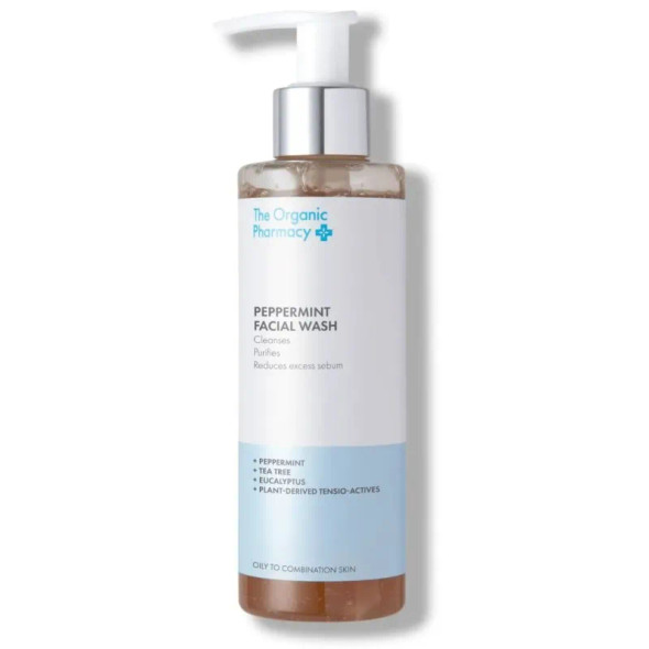 The Organic Pharmacy Detergente Viso alla Menta Piperita  Confezione 100 Ml
