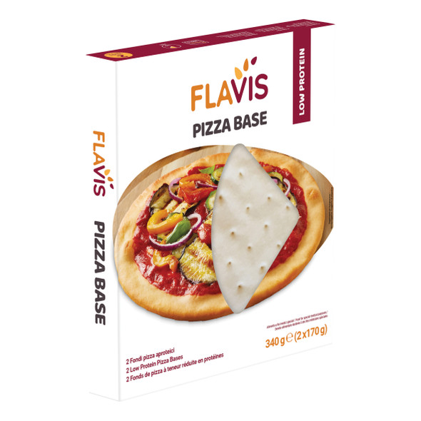 Flavis  - Pizza Base Aproteica Confezione 2x170 Gr (Scadenza Prodotto 02/11/2025)