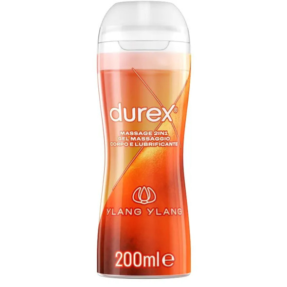 Durex Massage 2in1 Ylang Ylang Gel Lubrificante Confezione 200 Ml