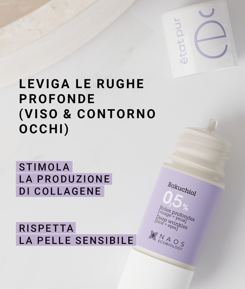 Etat Pur - Bakuchiol 0,5% Siero Levigante  Confezione 15 Ml Etat Pur - Bakuchiol 0,5% Siero Levigante  Confezione 15 Ml