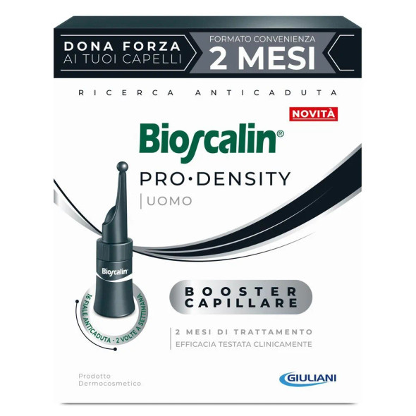Bioscalin - Pro-Density Uomo Booster Capillare Confezione 16 Fiale Formato 2 Mesi