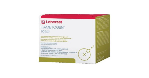 Laborest - Gametogen Integratore Fertilità Maschile Confezione 20 Bustine