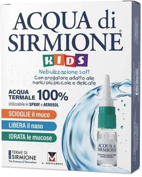 Acqua di Sirmione Kids Igiene Quotidiana Naso e Gola Confezione 6 Flaconcini