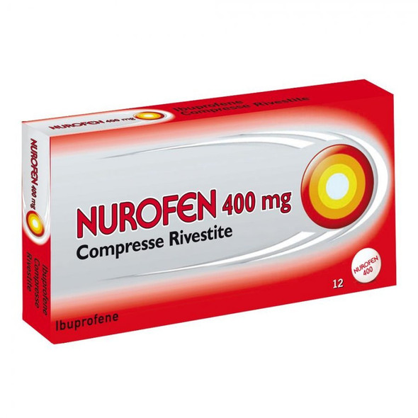 Nurofen - 400 Mg Ibuprofene Confezione 12 Compresse Rivestite Nurofen - 400 Mg Ibuprofene Confezione 12 Compresse Rivestite