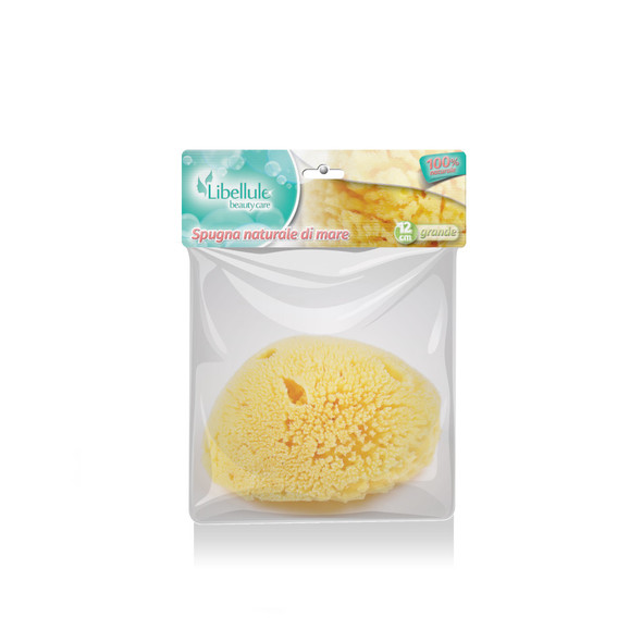 Libellule - Spugna Naturale Di Mare 12 0M+ Confezione 1 Pezzo
