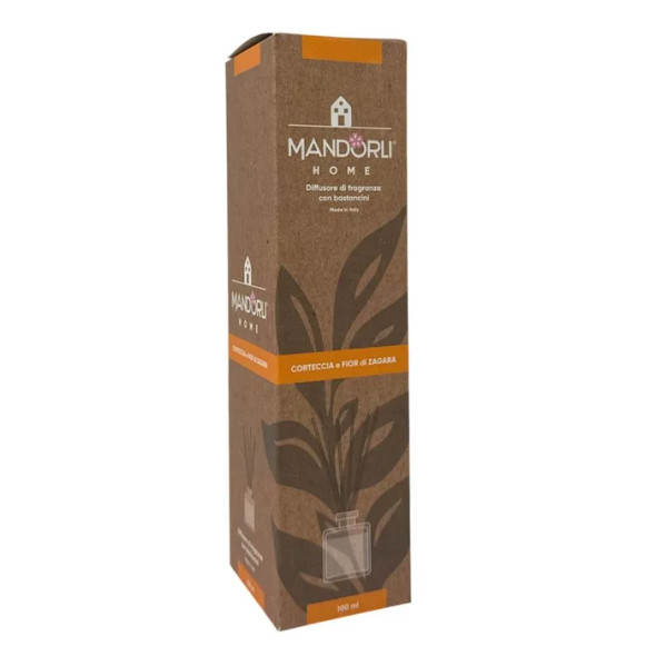 Mandorlì Vita Regularis Home Diffusore di Fragranza Corteccia e Fior di Zagara Confezione 100 Ml