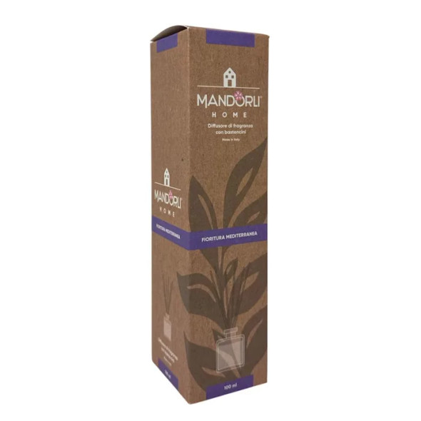 Mandorlì Vita Regularis Home Diffusore di Fragranza Fioritura Mediterranea Confezione 100 Ml