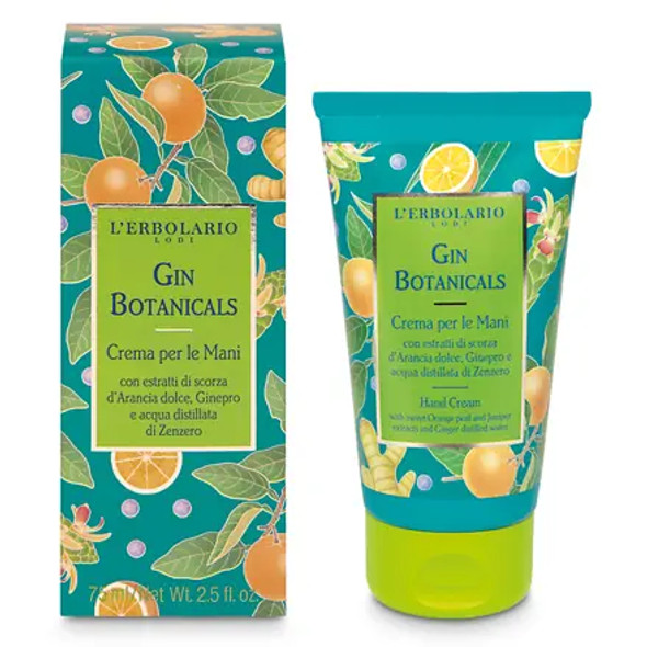 L'Erbolario - Gin Botanicals Crema Mani Confezione 75 Ml