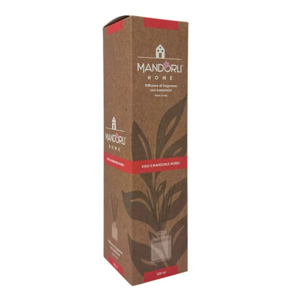Mandorlì Vita Regularis Home Diffusore di Fragranza Vino e Mandorle Nobili Confezione 100 Ml