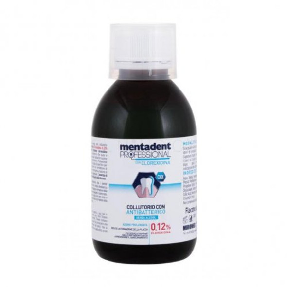 Mentadent - Professional Collutorio Clorexidina 0,12% + CPC Confezione 300 Ml