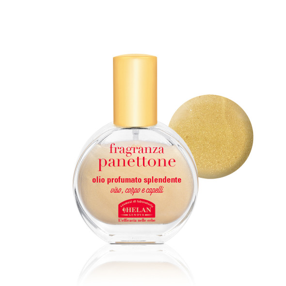 Helan - Fragranza Panettone Olio Profumato Splendente Viso Corpo Capelli 30 Ml