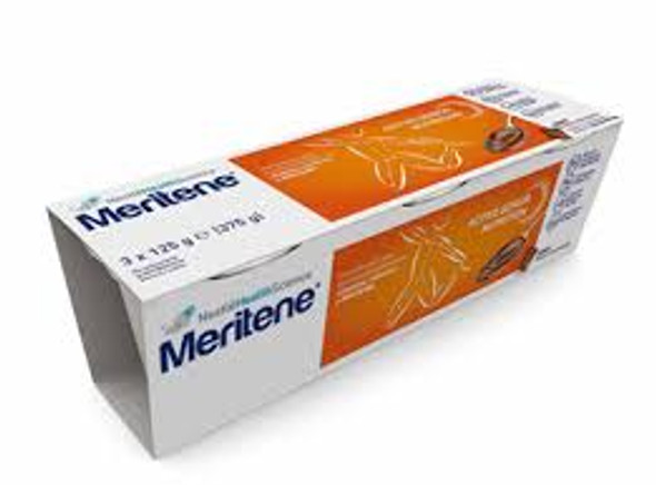 Meritene - Crema al Cioccolato Confezione 3x125 Gr