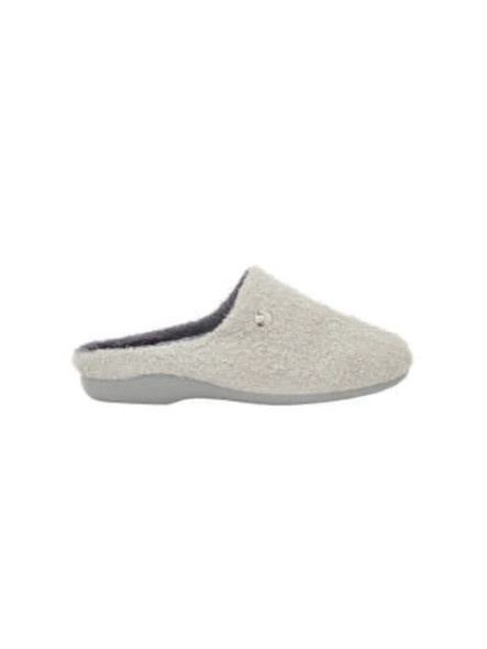 School - Blade Grigio Pantofola Donna In Tessuto di Bambù Numero 37