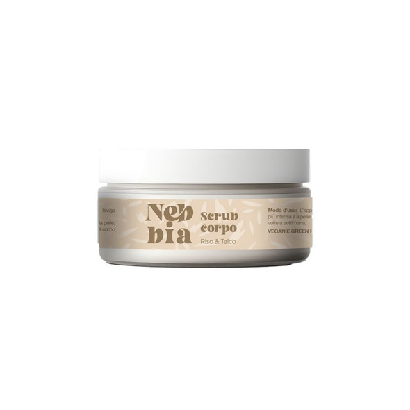 Alkemilla - Nebbia Scrub Corpo Talco e Riso Confezione 150 Gr