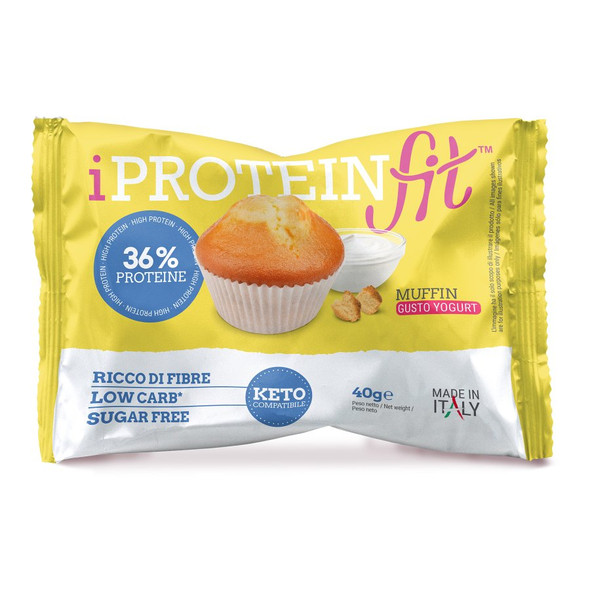 IproteinFit Muffin Yogurt Proteico  Confezione 40 Gr