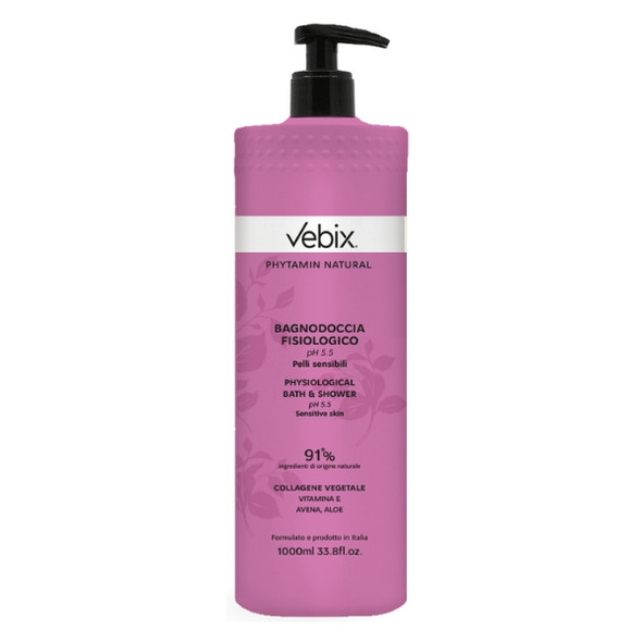 Vebix - Phytamin Bagnodoccia Fisiologico pH 5.5 Confezione 1 L