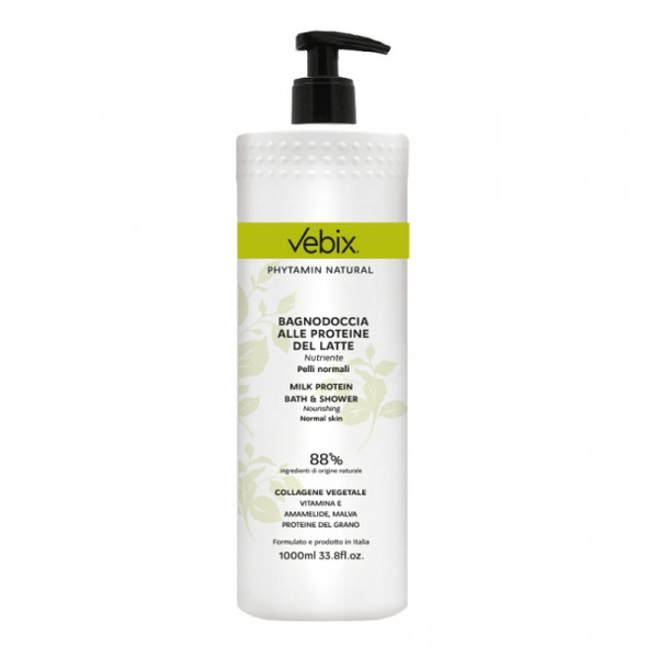 Vebix - Phytamin Bagnodoccia Alle Proteine Del Latte Nutriente Confezione 1 L