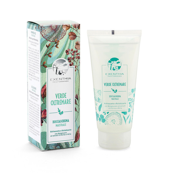 Oficine Cleman - Exenthia Mediterranea Verde Oltremare Docciaschiuma "Maestrale" Week End  Confezione 100 Ml
