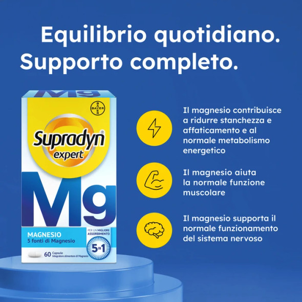 Supradyn - Expert Magnesio Confezione 60 Capsule