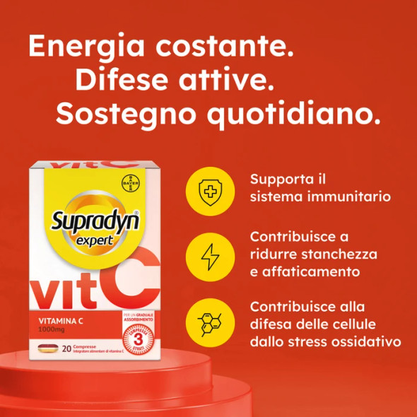 Supradyn - Expert Vitamina C Confezione 20 Compresse