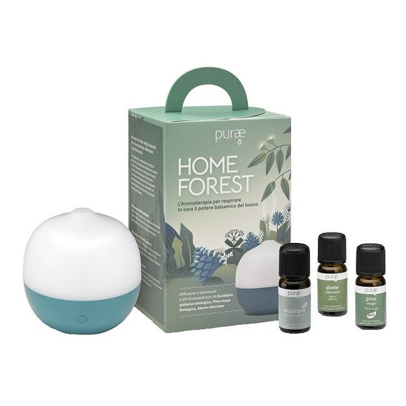 Purea - Kit Home Forest Diffusore e 3 Oli Essenziali