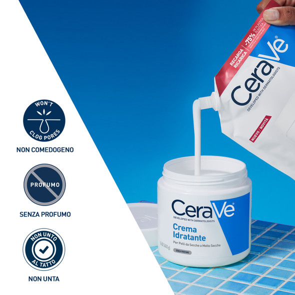 Cerave - Crema Idratante Refill Confezione 473 Ml