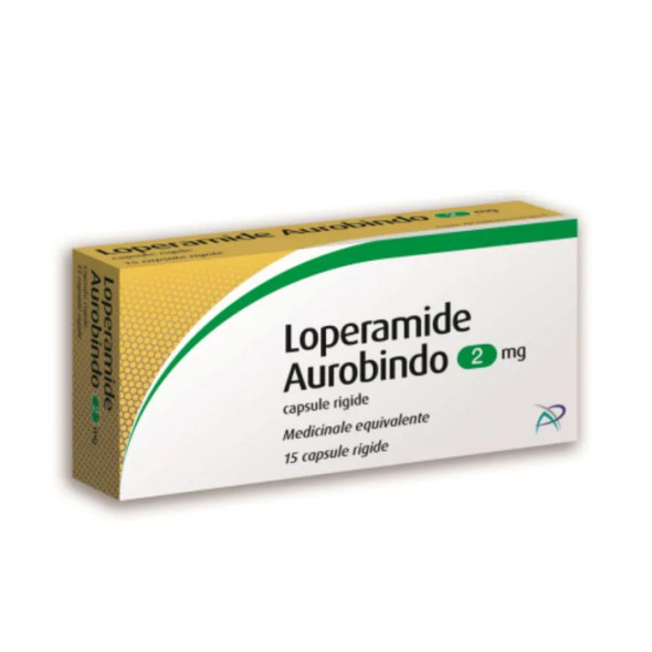 Aurobindo - Loperamide 2 Mg Trattamento Diarrea Confezione 15 Capsule