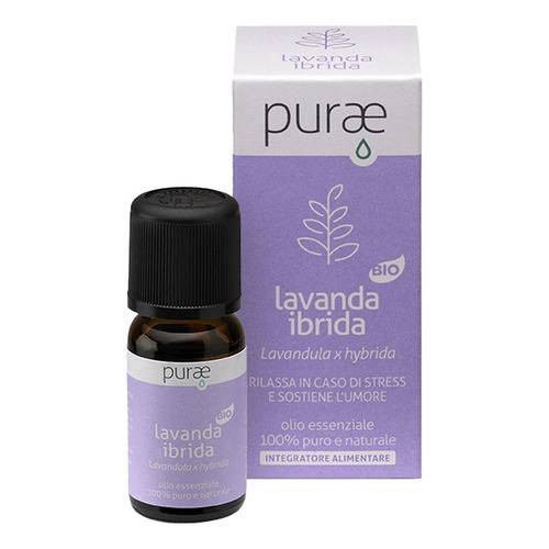 Purae - Lavanda Ibrida Bio Olio Essenziale Confezione 30 Ml