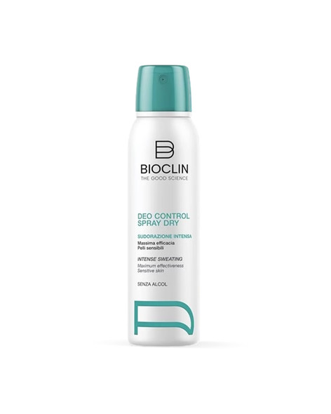Bioclin - Deodorante Control Spray Dry Sudorazione Intensa Confezione 150 Ml