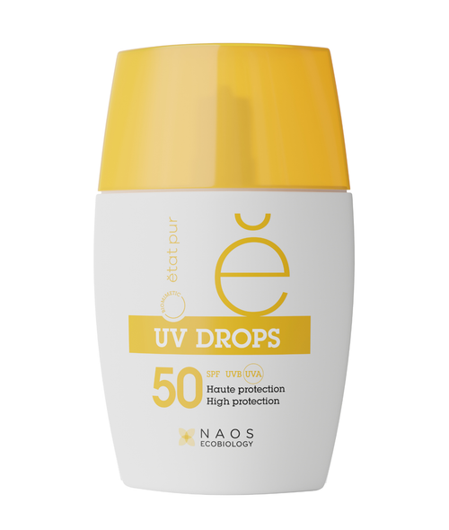 Etat Pur - Uv Drops SPF50 Fluido Viso Solare Confezione 30 Gr