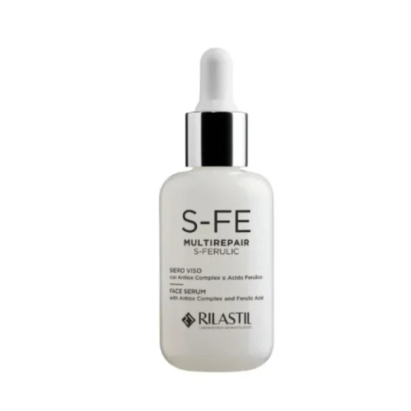 Rilastil Multirepair S-FE Ferulic Siero Viso Antiage e Antiossidante Confezione 30 Ml