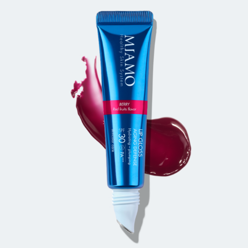 Miamo - Lip Gloss Aging Defense Protezione Solare Labbra Spf 30 Uva Berry