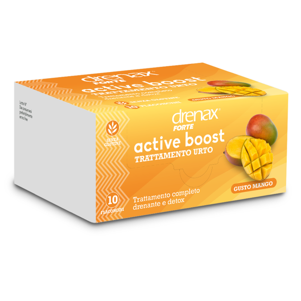 Drenax - Forte Active Boost Trattamento Drenante e Detox Confezione 10 Flaconcini
