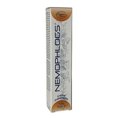 Praevenio Pharma Nemophlogs Crema Massaggio Corpo Lenitiva Rilassante Confezione 75 Ml