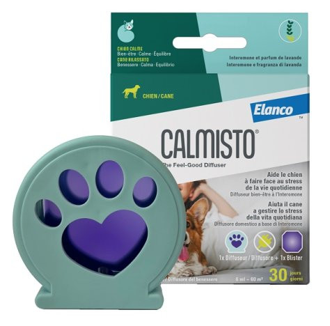 Calmisto - Diffusore Ambienti Per Cani Calmante Anti Stress Confezione 1 Pezzo