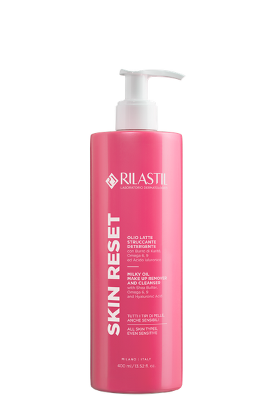 Rilastil - Skin Reset Olio Latte Struccante Viso Confezione 400 Ml