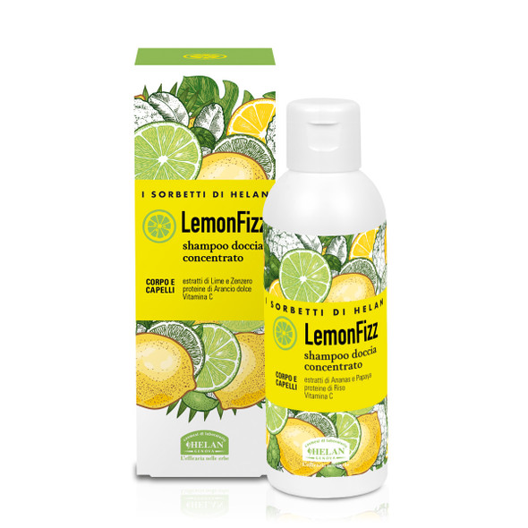 Helan - I Sorbetti Shampoo Doccia Concentrato Limone Confezione 150 Ml