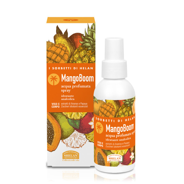 Helan - I Sorbetti Acqua Profumata Viso e Corpo Mango Confezione 100 Ml