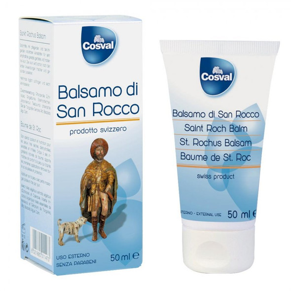 Cosval - Balsamo Di San Rocco Crema Dermoprotettiva Pelle Secca Confezione 50 Ml