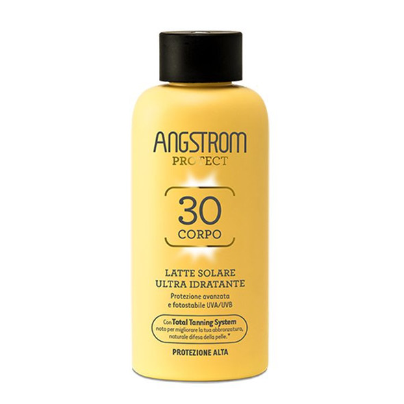 Angstrom - Latte Solare Corpo Ultra Idratante SPF30 Confezione 200 Ml (ESAURIMENTO SCORTE)