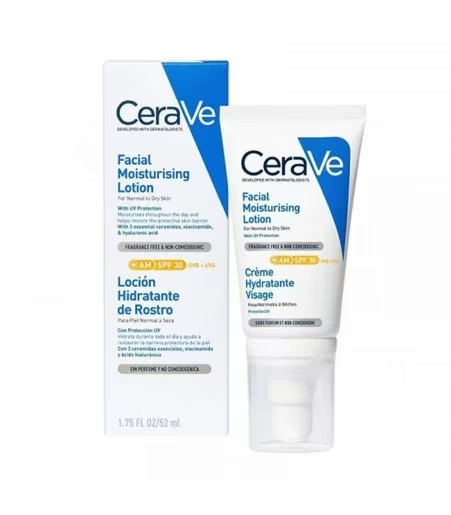 Cerave - Crema Viso Idratante Spf 25 Confezione 52 Ml (ESAURIMENTO SCORTE)
